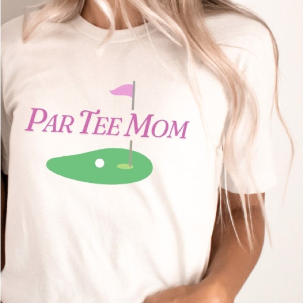 Par Tee Mom Women’s T-Shirt - White Medium